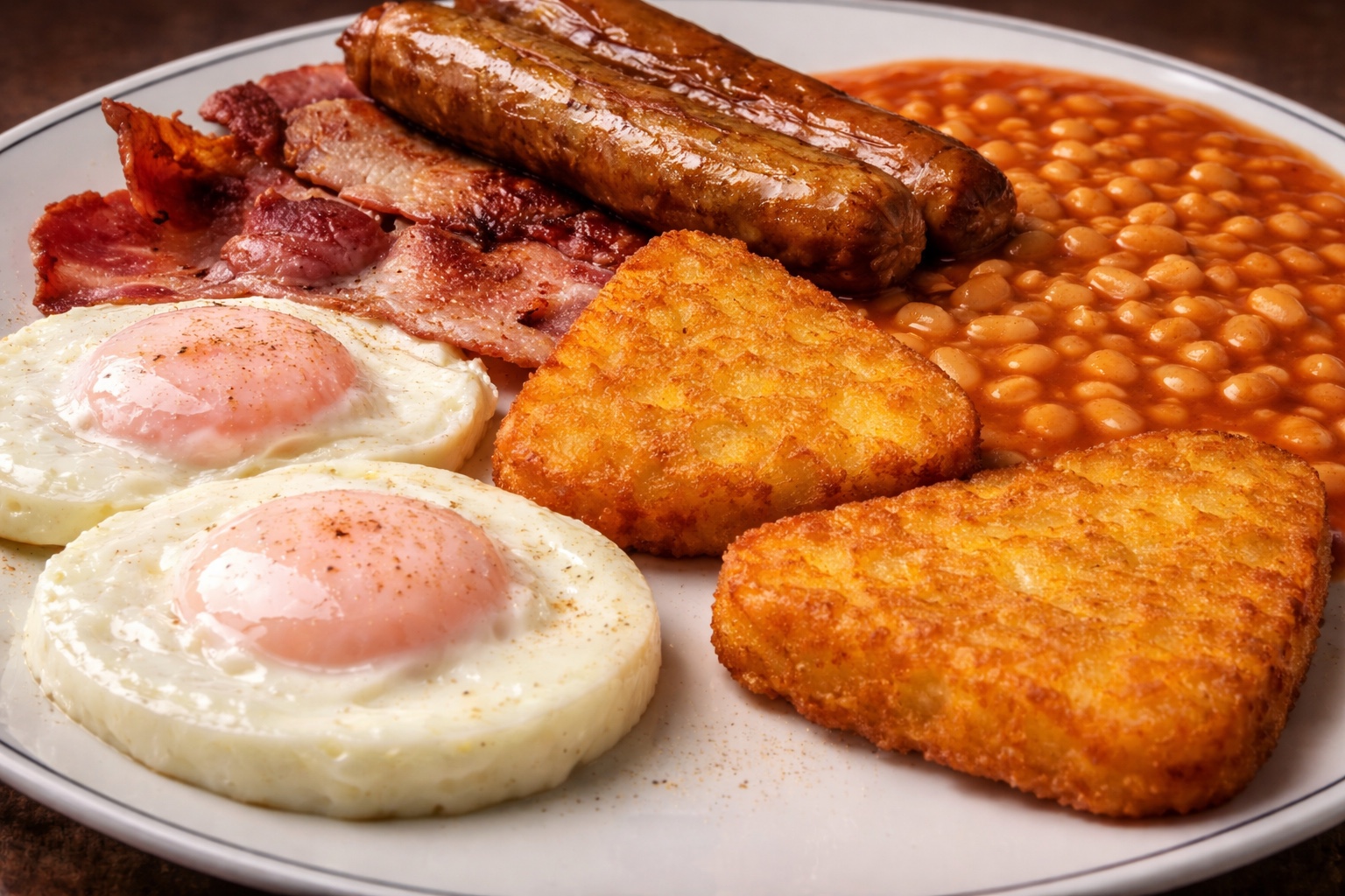 Full English Breakfast at Café Hayes